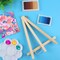 6PCS Wood Easels, 9 Inches Tabletop Easels, Tripod, Painting Party Easel, Kids Student Tabletop Easels for Painting, Art Craft Painting Easel Stand for Artist Adults Students